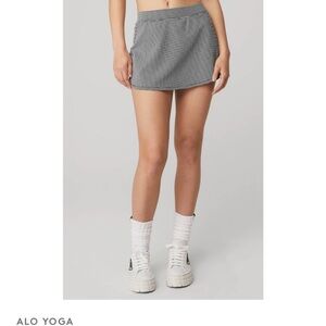ALO Yoga Checkered Mini Skirt